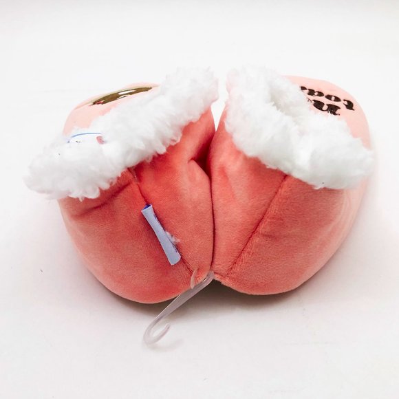 NWT Snoozies Women's Not Today Groundhog Coffee & Donut Medium 7/8 - Picture 3 of 6